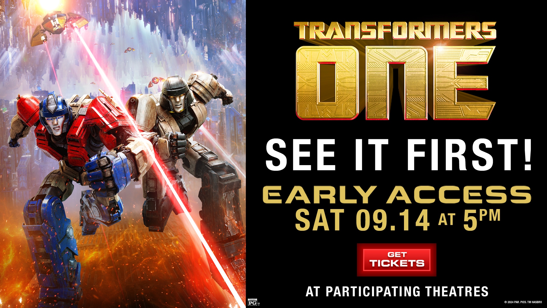 Transformers One (Early Access)