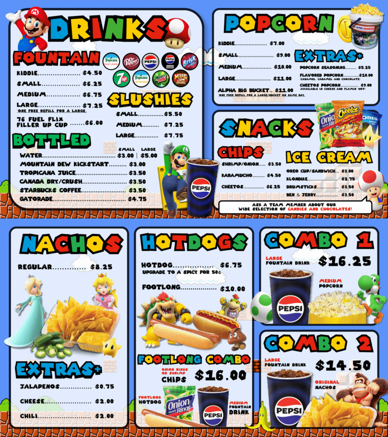 Mario Menu